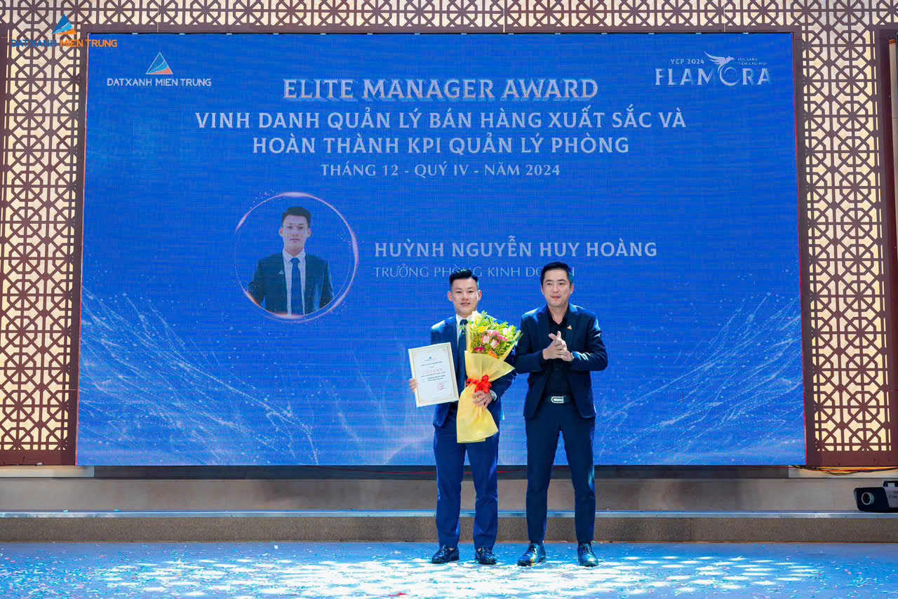 Quản lý bán hàng xuất sắc quý IV/2024